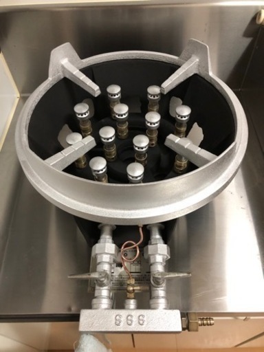 【業務用】タチバナ製作所　鋳物コンロ　TGスーパーパワーシリーズ　強火力