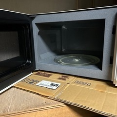 【取引中】電子レンジ 2008年製 白色 中古の画像