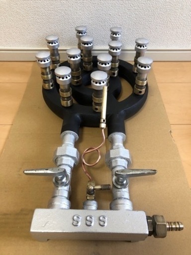 【業務用】タチバナ製作所　鋳物コンロ　TGスーパーパワーシリーズ　強火力
