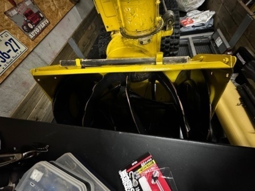 除雪機 スズキ パワーシュート SS865ES 中古実働