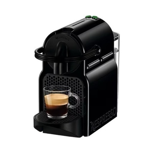 Nespresso(ネスプレッソ) カプセル式コーヒーメーカー イニッシア ブラック 水タンク容量0.6L コンパクト 軽量 D40-BK-W