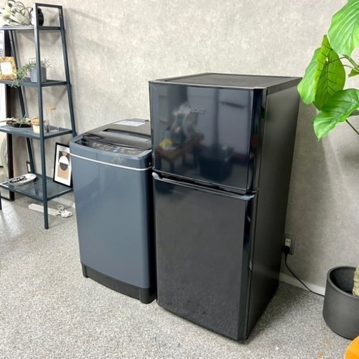 ☑︎ご成約済み? 男前ダークトーン? 一人暮らし家電セット✨ 高年式?