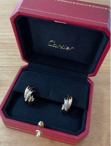 カルティエ　トリニティピアス