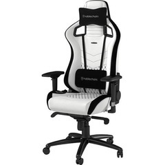 【定価64,900円】noblechairs EPIC Premium White ゲーミングチェア