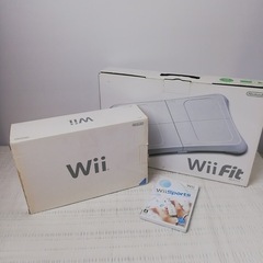 Wii＋WiiFIT 美品の画像