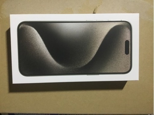 iPhone 15 Pro Max 512GB 灰 [ナチュラルチタニウム] 新品未開封