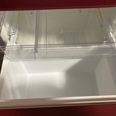 ☆AQUA 冷蔵庫  157L   珍しいワインレッド色　内部クリーニング済みの画像