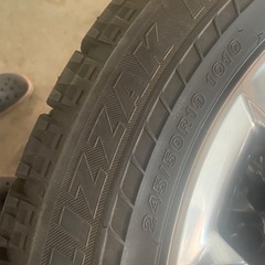 レクサスLS オプションホイール スタッドレス付き 19インチの画像
