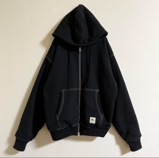 STUSSY ジップアップパーカー
