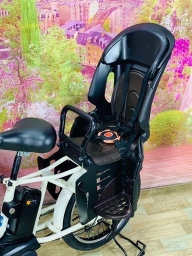 ❸5891子供乗せ電動アシスト自転車Panasonic20インチ良好バッテリー