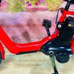 ❸5887子供乗せ電動アシスト自転車Panasonic20インチ良好バッテリーの画像