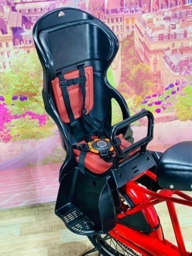 ❹5887子供乗せ電動アシスト自転車Panasonic20インチ良好バッテリー