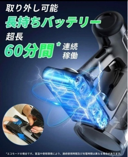 ⭐️新品⭐️コードレス掃除機 超強力吸引 ハンディ 掃除機 長時間 大容量バッテリー