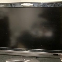 テレビ32インチ ブルーレイ再生機付き(テレビ台とセットで購入し...