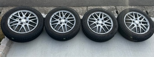 ［決まりました返信しません。ごめんなさい］155 65R14スタッドレスホイール4本セット（BLIZZAK VRX2）