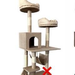 キャットタワー用    ハンモックの画像