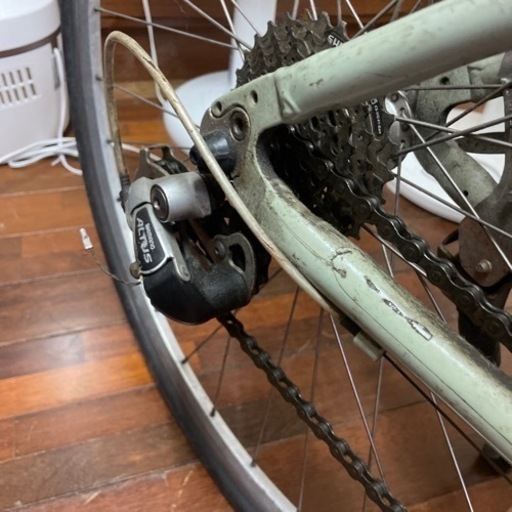 室内保管　クロスバイク