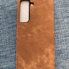 Samsung Galaxy S22 5G ケース 手帳型 ブラウンの画像