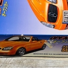 メルセデスベンツSLK230！フェラーリ640！CHEVROLET CAMARO プラモデル！の画像