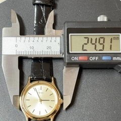 【美品】　④セイコー   レディースクォーツ   1no1-HZCO      美品　　動作確認済みの画像