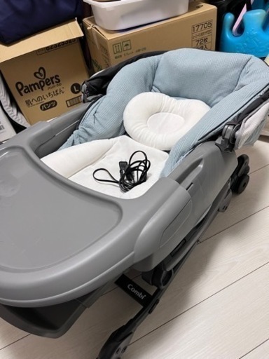 ネムリラ AUTO SWING BEDi Long スリープシェルEG コンビ Combi