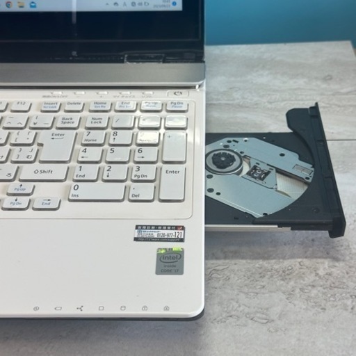 お取引完了!!【美品】上位モデル “全部載せ” 15.6インチ 高視野角FHD タッチパネル搭載 Core i7-5500U メモリ8G SSD 512G Blu-rayドライブ 高速WiFi NEC LaVie