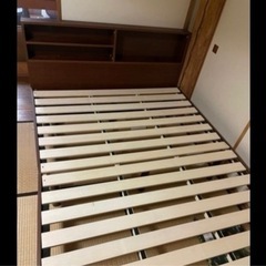 【受渡し待ち】ダブルベッド譲ります！