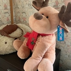 トイザらス 購入 トナカイ ジャンボ ぬいぐるみ 55㌢の画像