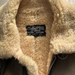 TYPE B-3  ムートンジャケットの画像