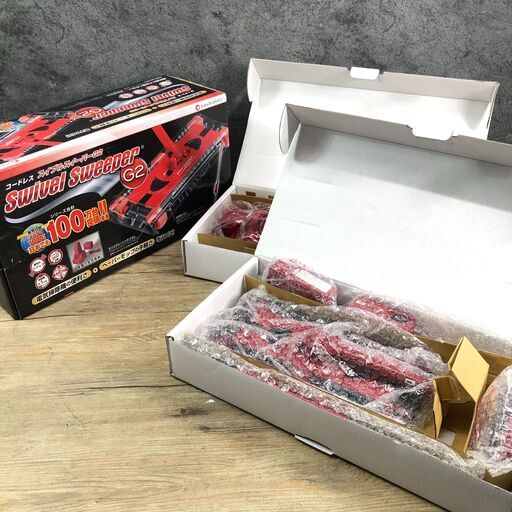 4/20 終 美品 ショップジャパン Swivel Sweeper スイブルスイーパー G2 コードレス クリーナー 菊倉E
