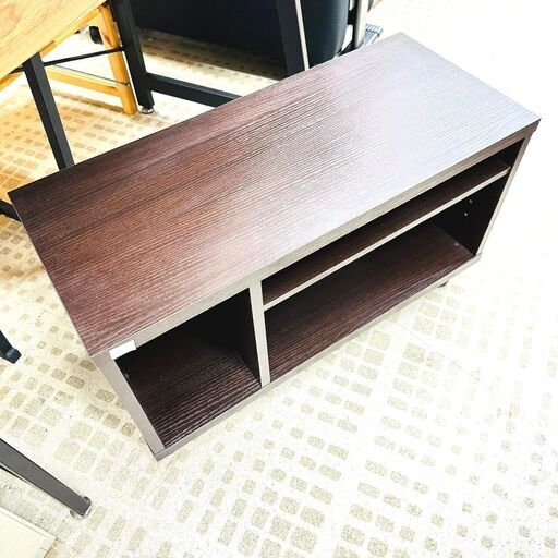1/22【お買得品】家具 テレビ台 ローボード キャスター付き ブラウン