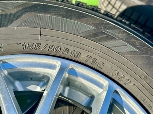 155/80R13 ヨコハマ アイスガードIG60 スタッドレスタイヤホイール