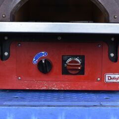 【ヤ取終了2/22】≪yt1042ジ≫ Delightech/ディライテック ガス式ピザ窯 Piccolo-NEO 010 都市ガス用 ピザピール付 動作未確認/現状品 51210-04の画像