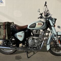 ★☆【低走行美車・生産終了カラー】Royal Enfield Classic 350 2022年モデル・機関良好・純正オプション多数・ETC2.0・車検タップリ☆★の画像