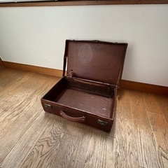 アンティーク　ヴィンテージ　骨董品　革　トランク　ブリーフケース...