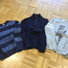 150センチ男児パンツ4枚とGAPセーターキッズXL3枚の画像