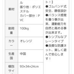ネット付きトランポリンの画像