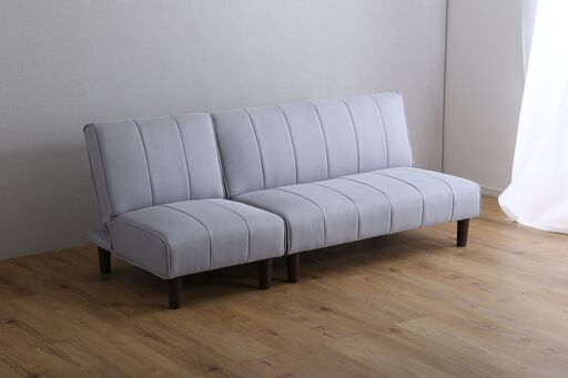 【値引き】新品未使用　３Wayソファー　グレー