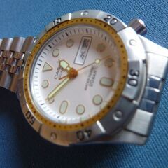 お譲り致しました！ＣＡＳＩＯ・防水機能搭載・カレンダー機能搭載搭載・防水２０ＢＡＲ・保管品の美品！！の画像