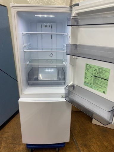 I521 ? ジモティー限定価格！ 2021年製♪ TOSHIBA 冷蔵庫 (153L) ⭐ 動作確認済 ⭐ クリーニング済