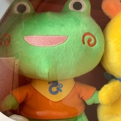 ぴっけろとくまっぴーのぬいぐるみ　ノベルティの画像