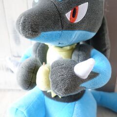 【Pocket Monster】ルカリオ ぬいぐるみ ポケットモンスター もぐもぐタイム めちゃでか の画像