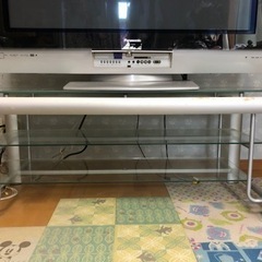 テレビ台　強化ガラス　テーブルの画像