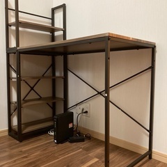 【学習机】お譲りします【本棚付】