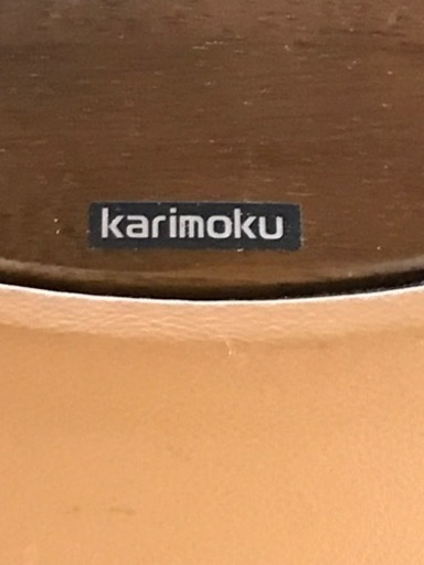 取引場所　南観音　I 2312-662 Karimoku 回転座椅子　汚れ　キズあり