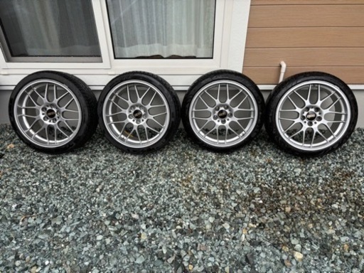 BBS RG-R 19インチタイヤホイールセット　8.5j 2本　9.5j 2本