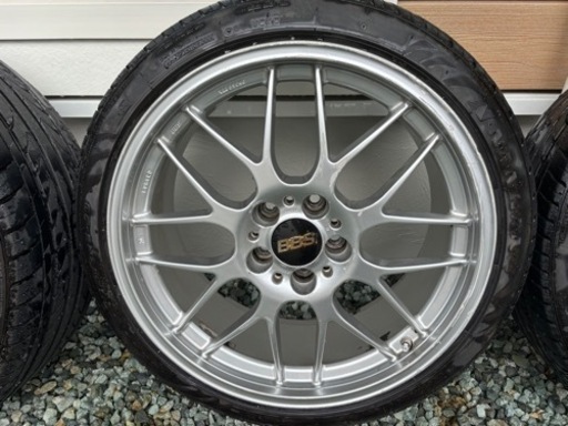 BBS RG-R 19インチタイヤホイールセット　8.5j 2本　9.5j 2本