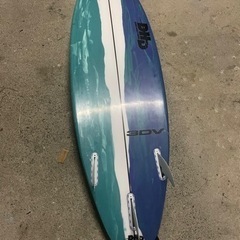 [美品] DHD 3DV 5'8 DHD サーフボード フューチャー 3DV 6'0 ×19 3/4 ×2 5/8 34L
