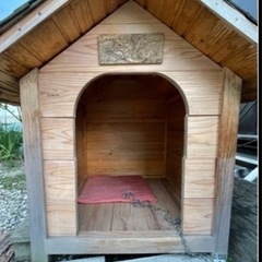 終了しました 「金山杉』で作った頑丈な犬小屋の画像