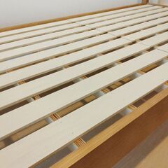 ☆お値下げ☆ 無印良品 ベッド オーク材突板 シングル 2023.12月購入 超美